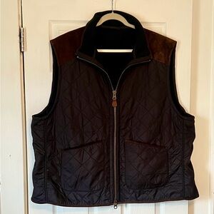 Polo by Ralph Lauren Chocolate Quilted Vest